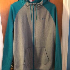 Women’s Nike zip up hoodie.